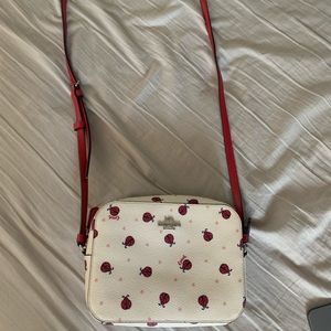 Coach Mini Camera Bag with Ladybug Print